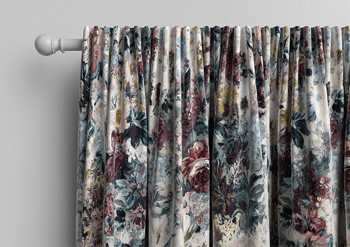 Philippa, Petrol - Made to Measure Curtains - Image 10